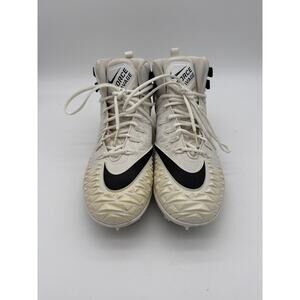 Nike Force Savage Pro TD PROMO Men Size 15 Football Cleats White Black Lineman